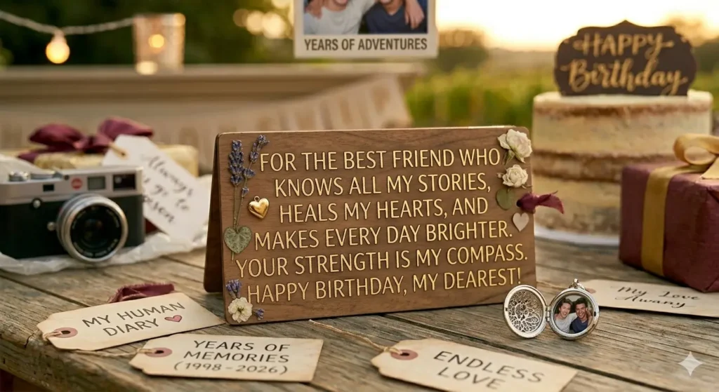 Emotional Touching Birthday Wishes for Best Friend💖 