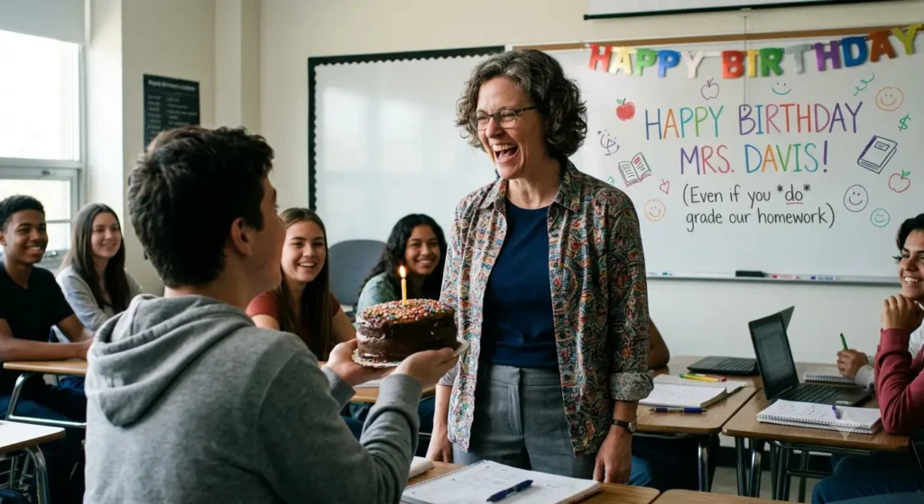 Funny Birthday Wishes for a Teacher Quotes😂 