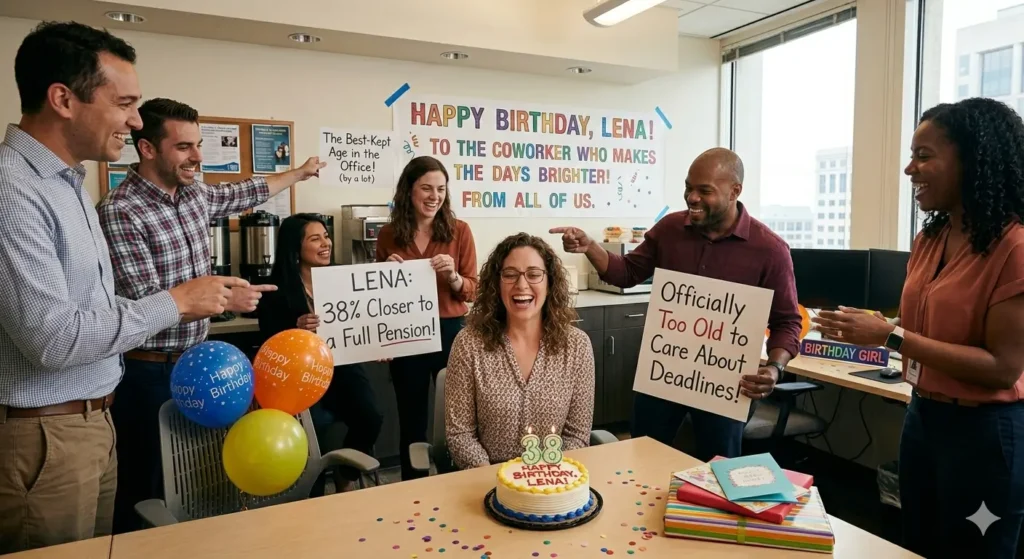 Funny Birthday Wishes for Coworker 😂