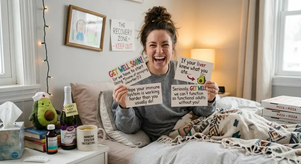 Funny Good Health Wishes Messages😂 