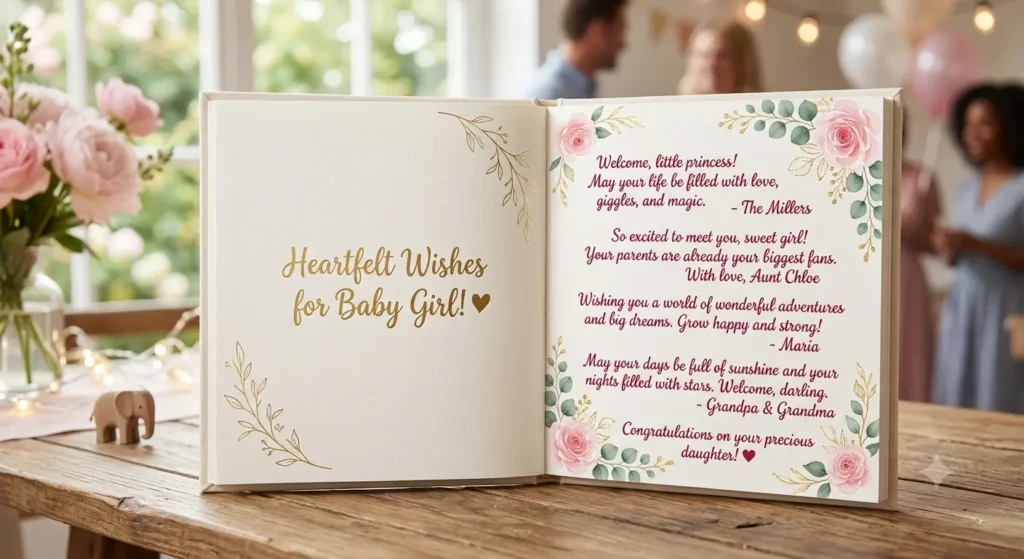 Heartfelt Baby Shower Wishes for a Girl❤️ 