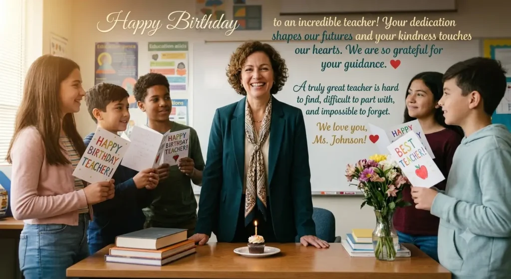 Heartfelt Birthday Wishes for a Teacher Quotes❤️ 