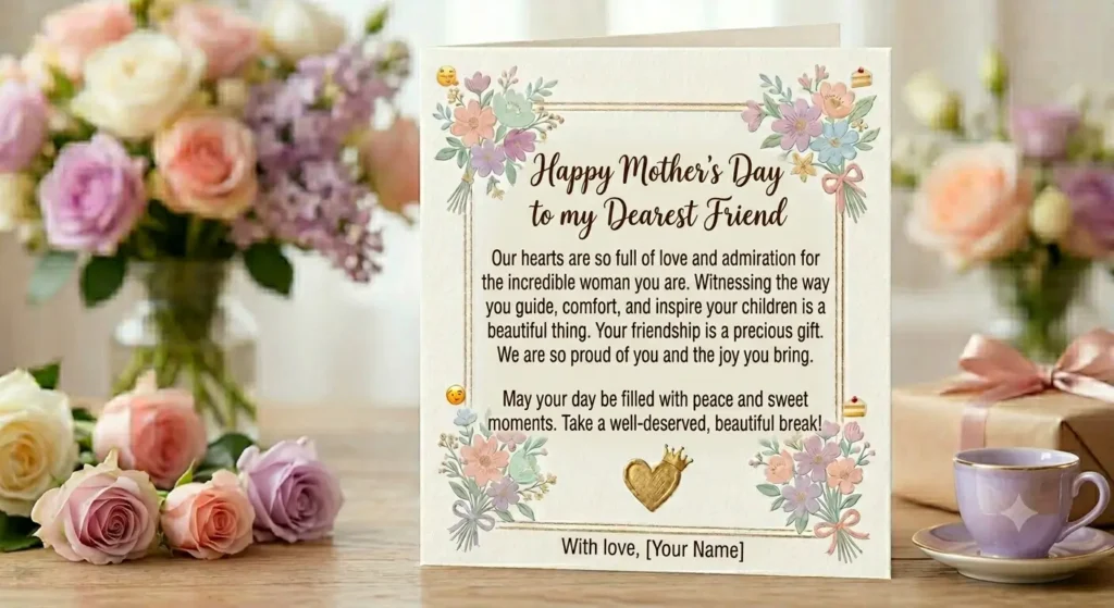 Heartfelt Mothers Day Wishes to a Friend❤️