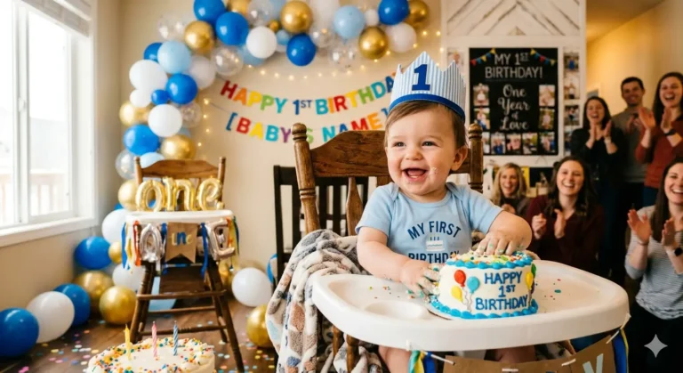 1st birthday wishes for baby boy