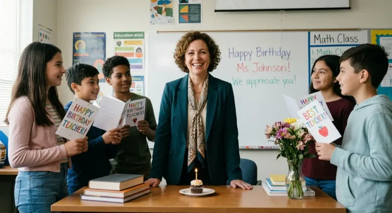 birthday wishes for a teacher quotes