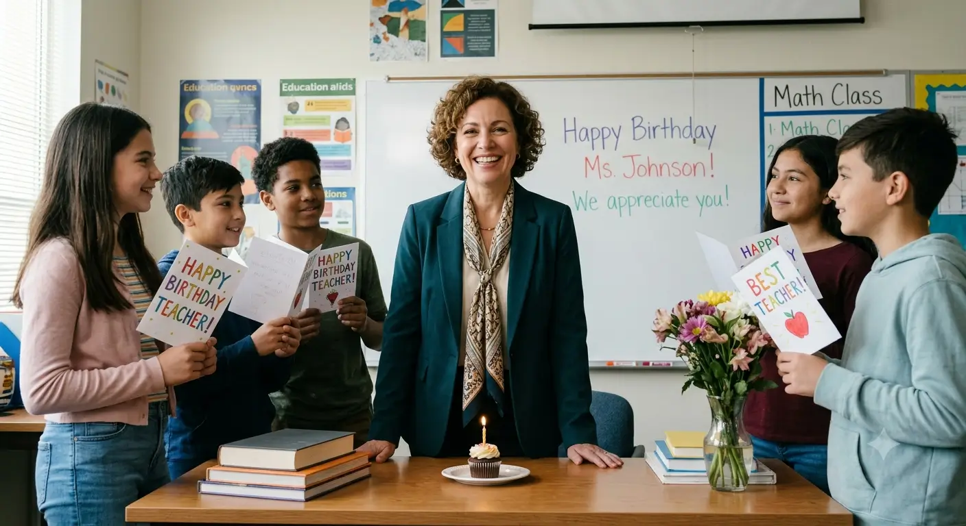 birthday wishes for a teacher quotes