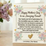 mothers day wishes to a friend