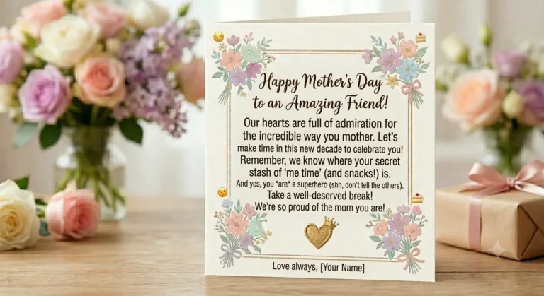 mothers day wishes to a friend