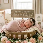 new baby girl wishes