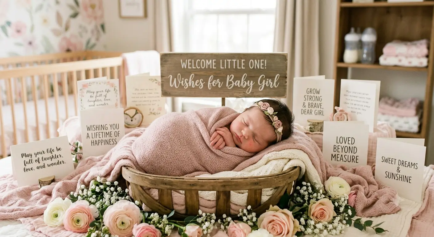 new baby girl wishes
