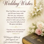 religious wedding wishes
