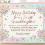 short birthday wishes for granddaughter