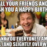 thank you for the birthday wishes meme