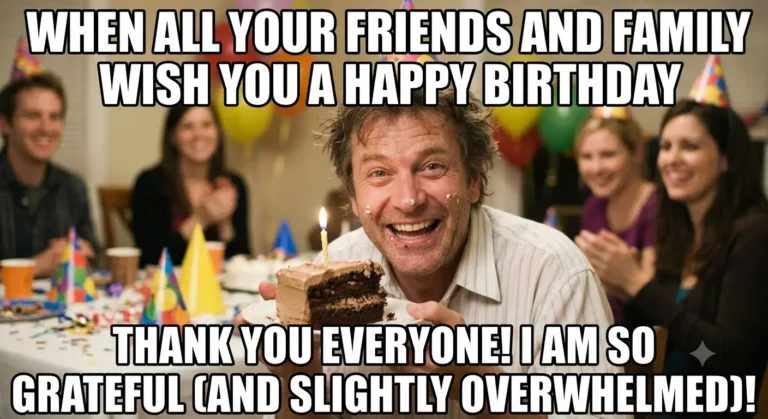thank you for the birthday wishes meme